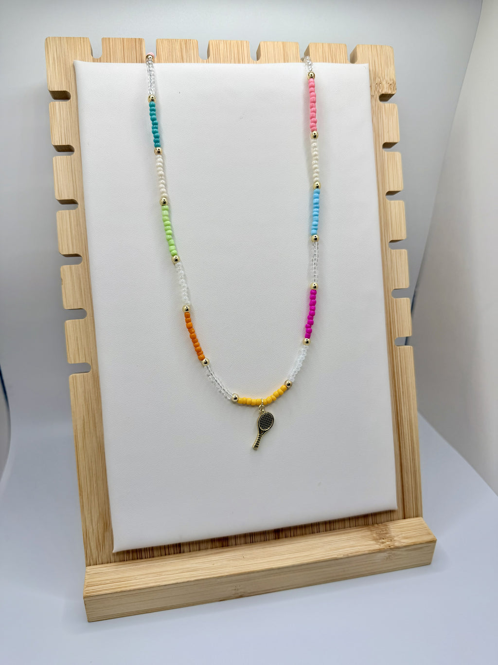 Match Point Colorful Tennis Necklace | A. Halliday & Co.