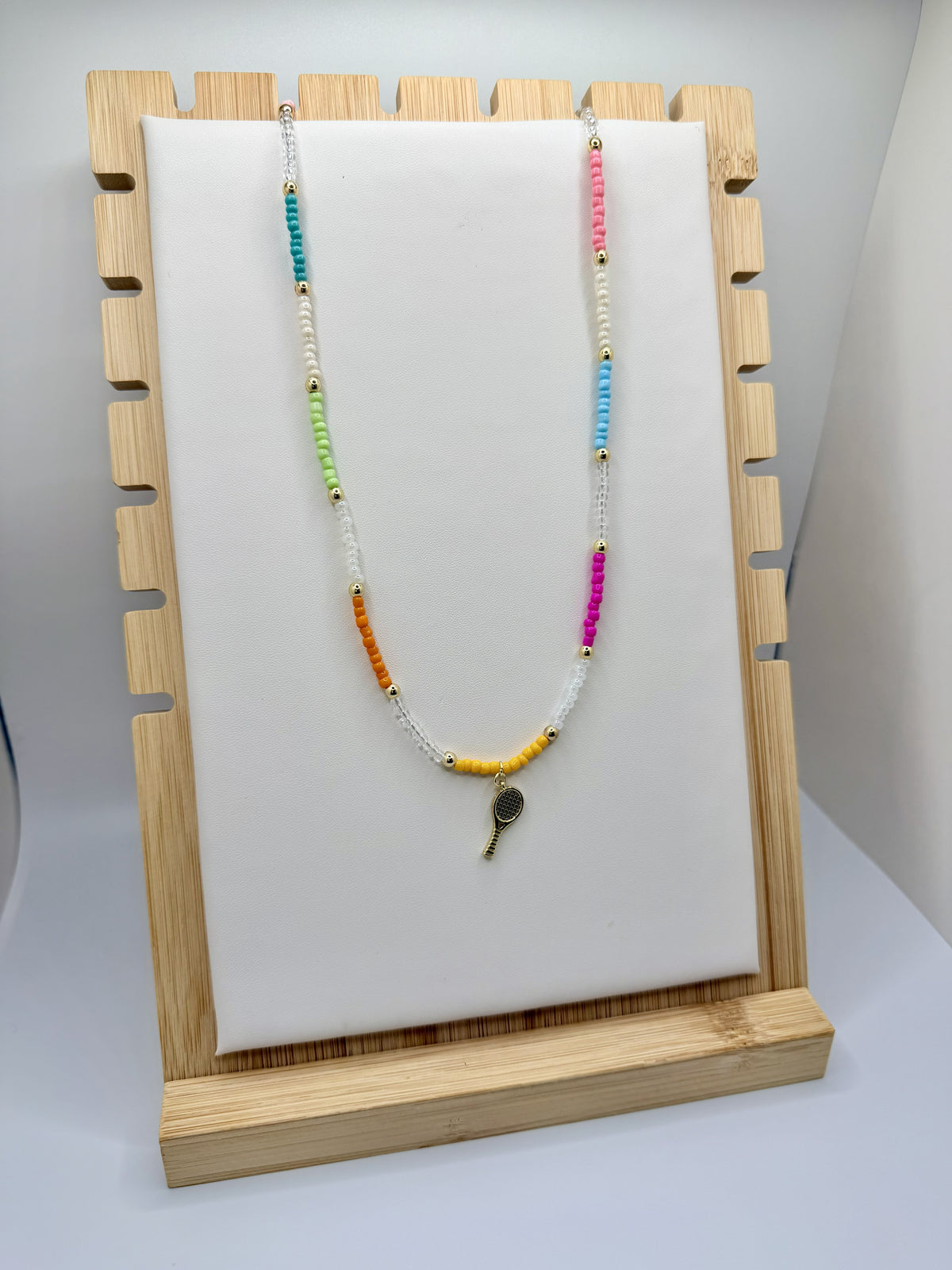 Match Point Colorful Tennis Necklace | A. Halliday & Co.