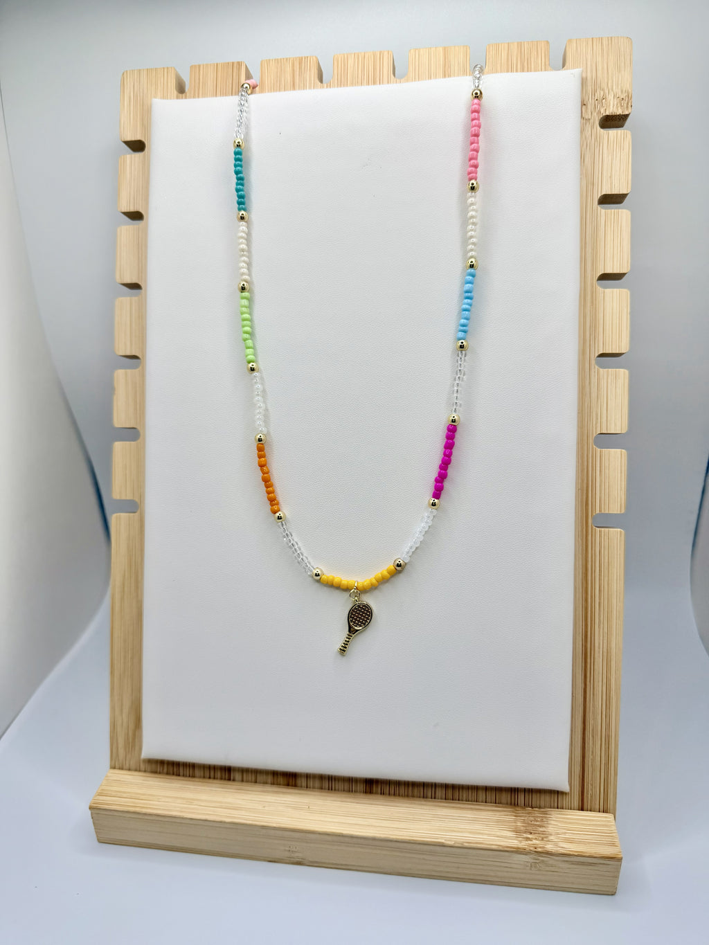Match Point Colorful Tennis Necklace | A. Halliday & Co.