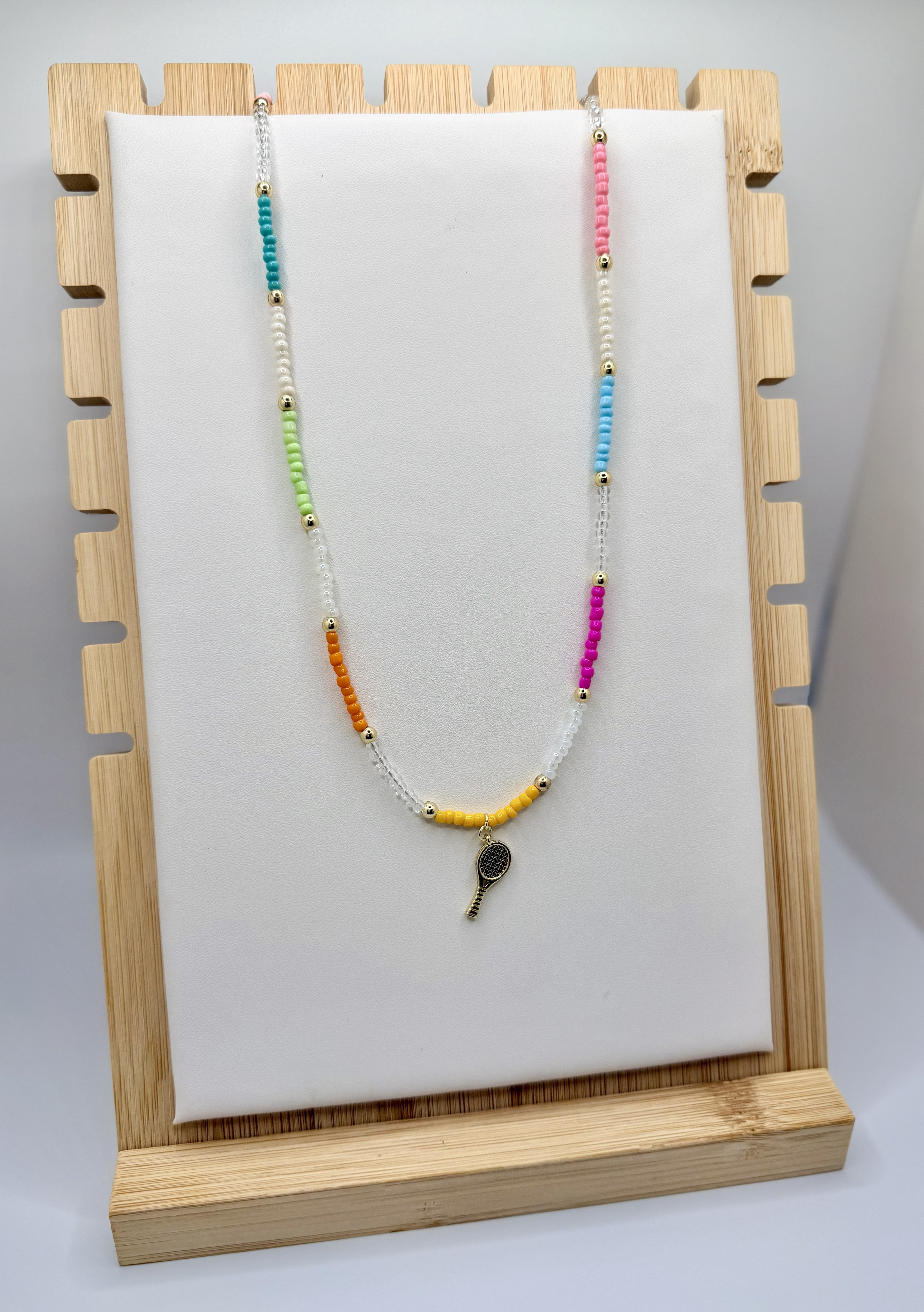 Match Point Colorful Tennis Necklace | A. Halliday & Co.