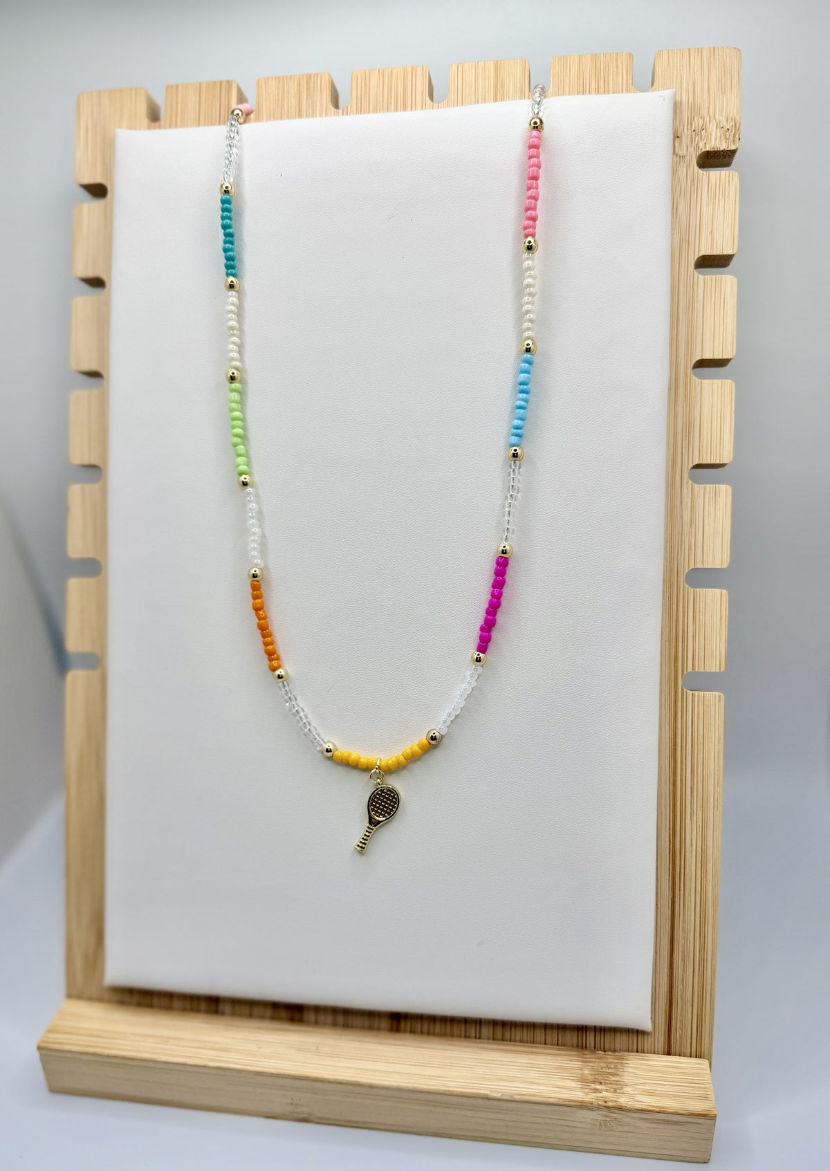 Match Point Colorful Tennis Necklace | A. Halliday & Co.