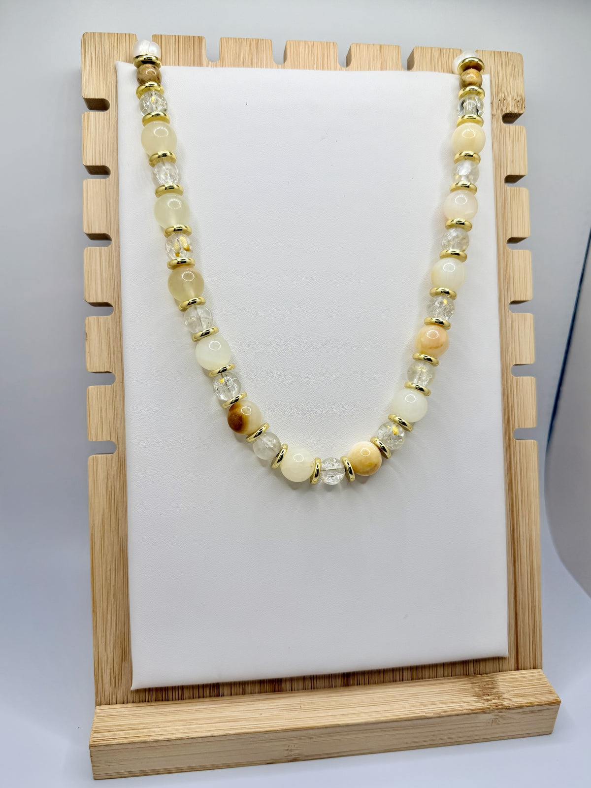 Golden Hour Beaded Necklace | A. Halliday & Co.