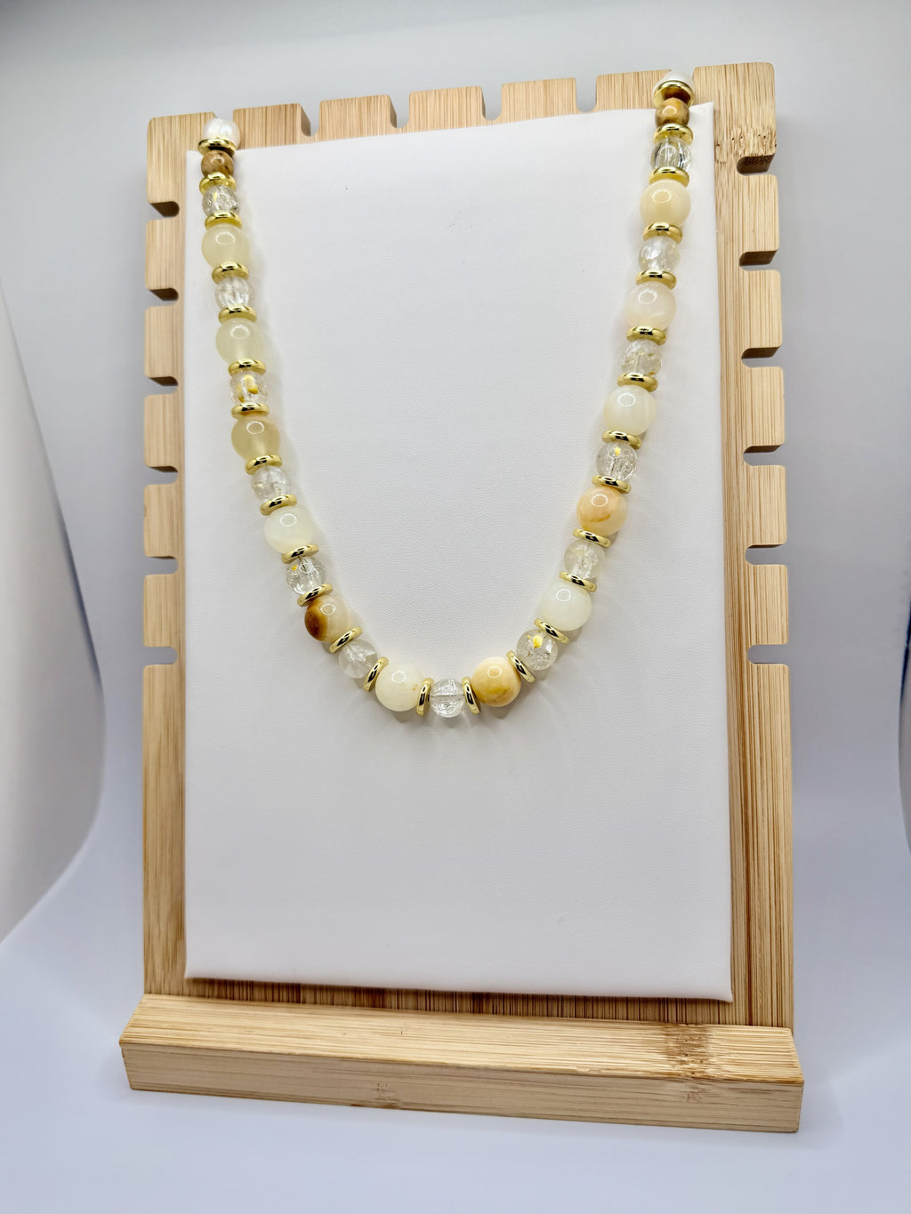 Golden Hour Beaded Necklace | A. Halliday & Co.