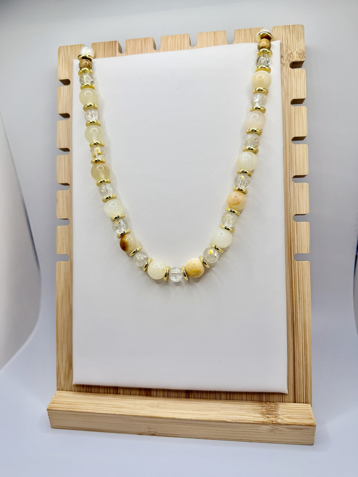 Golden Hour Beaded Necklace | A. Halliday & Co.