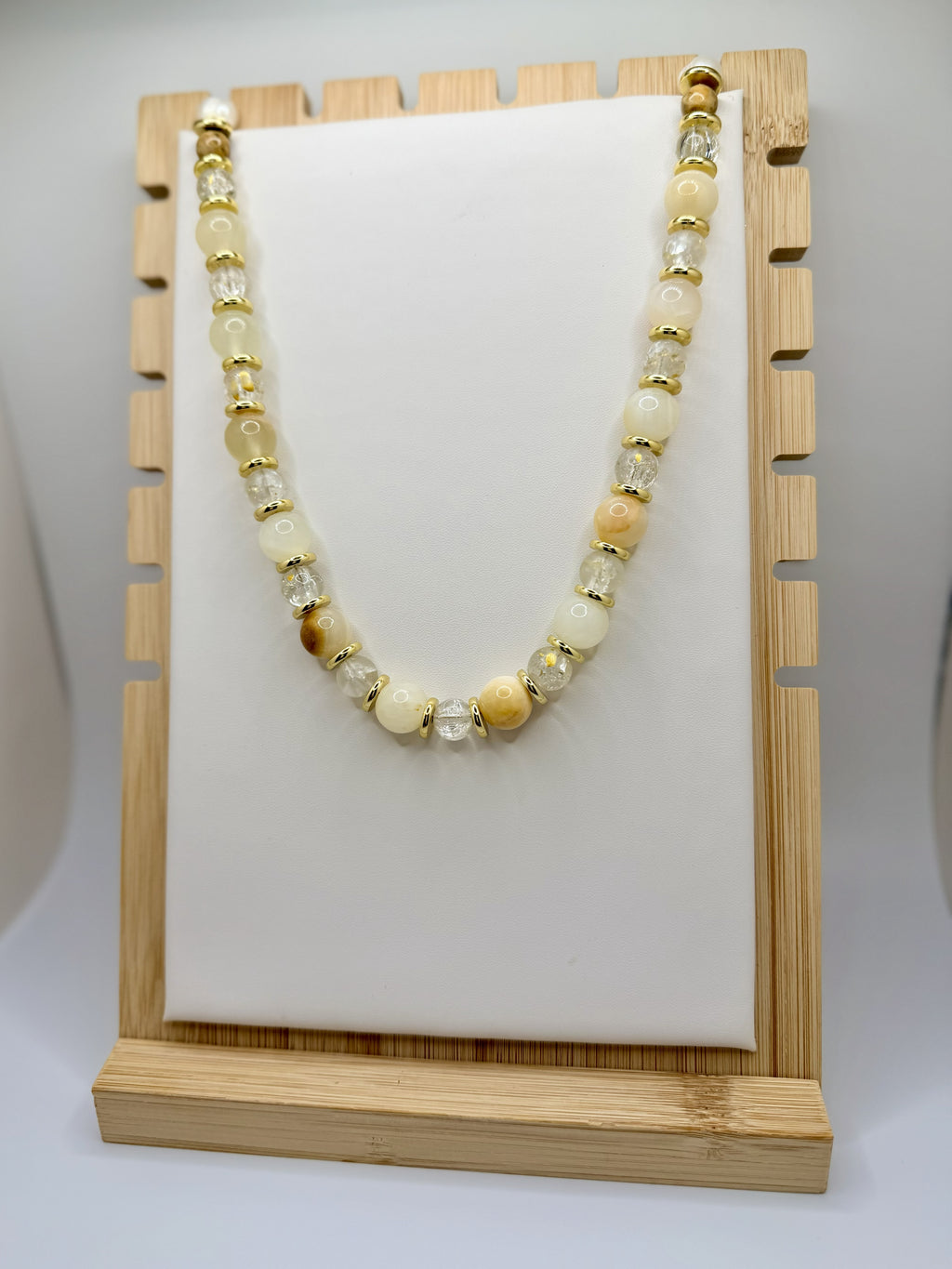 Golden Hour Beaded Necklace | A. Halliday & Co.