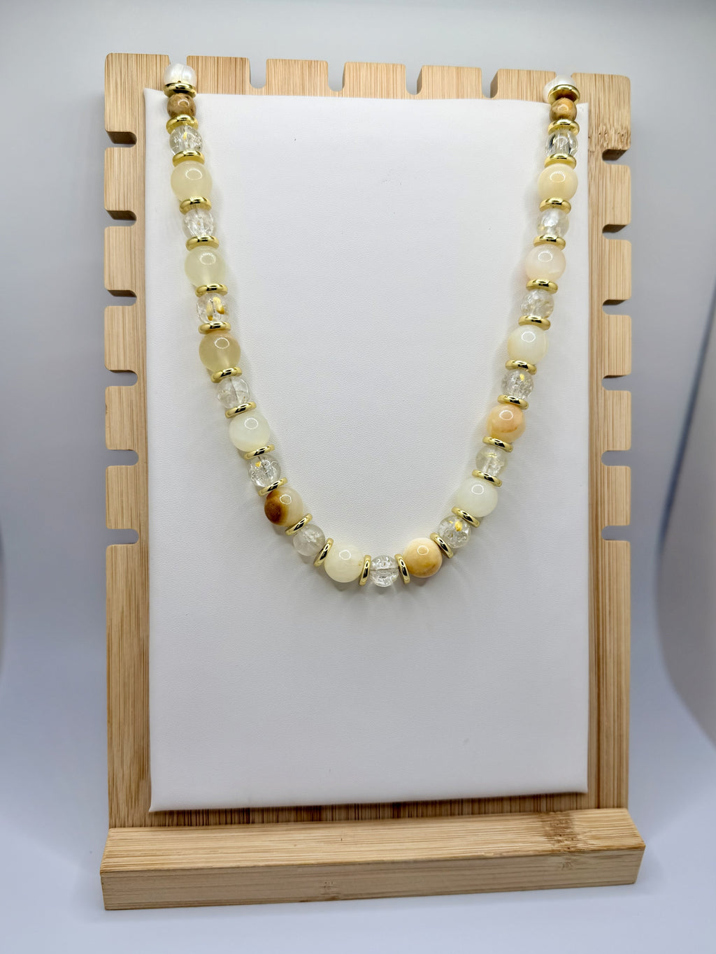 Golden Hour Beaded Necklace | A. Halliday & Co.