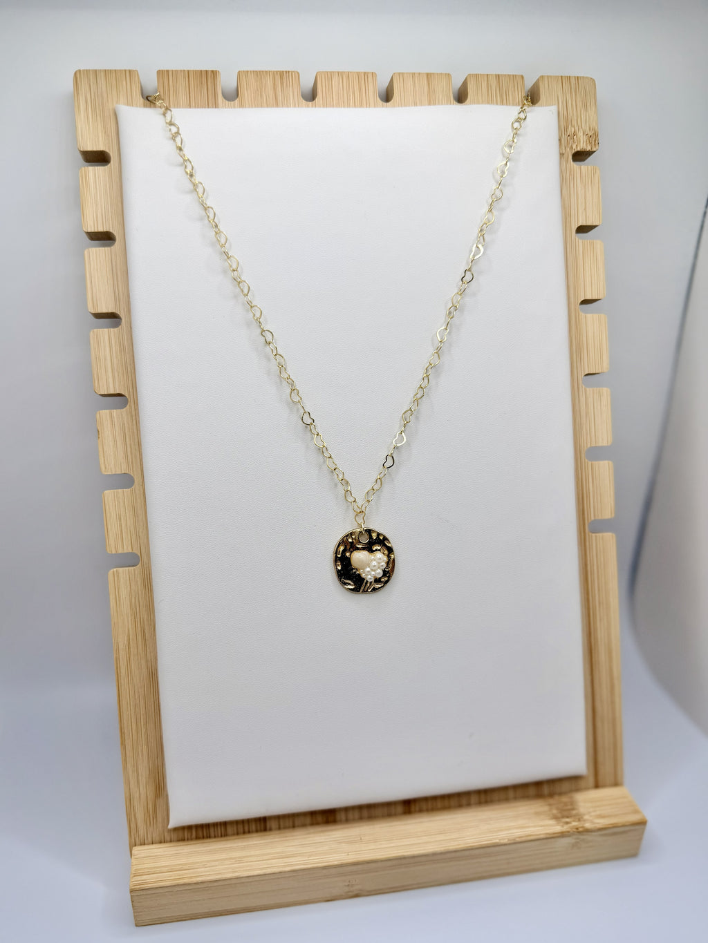 The Seabrook Pearl Medallion Necklace | A. Halliday & Co.