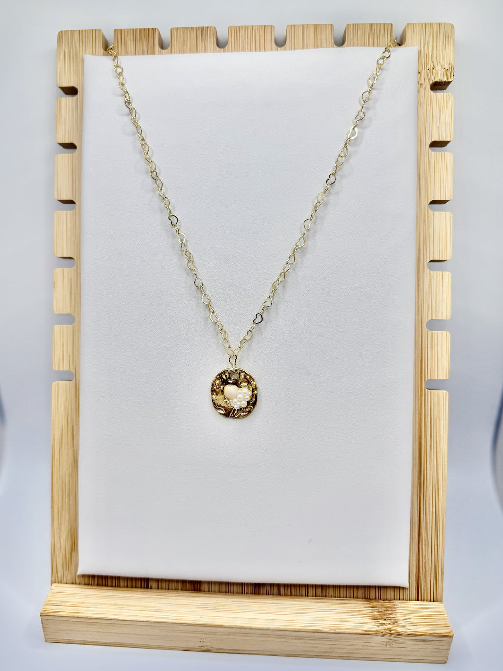 The Seabrook Pearl Medallion Necklace | A. Halliday & Co.