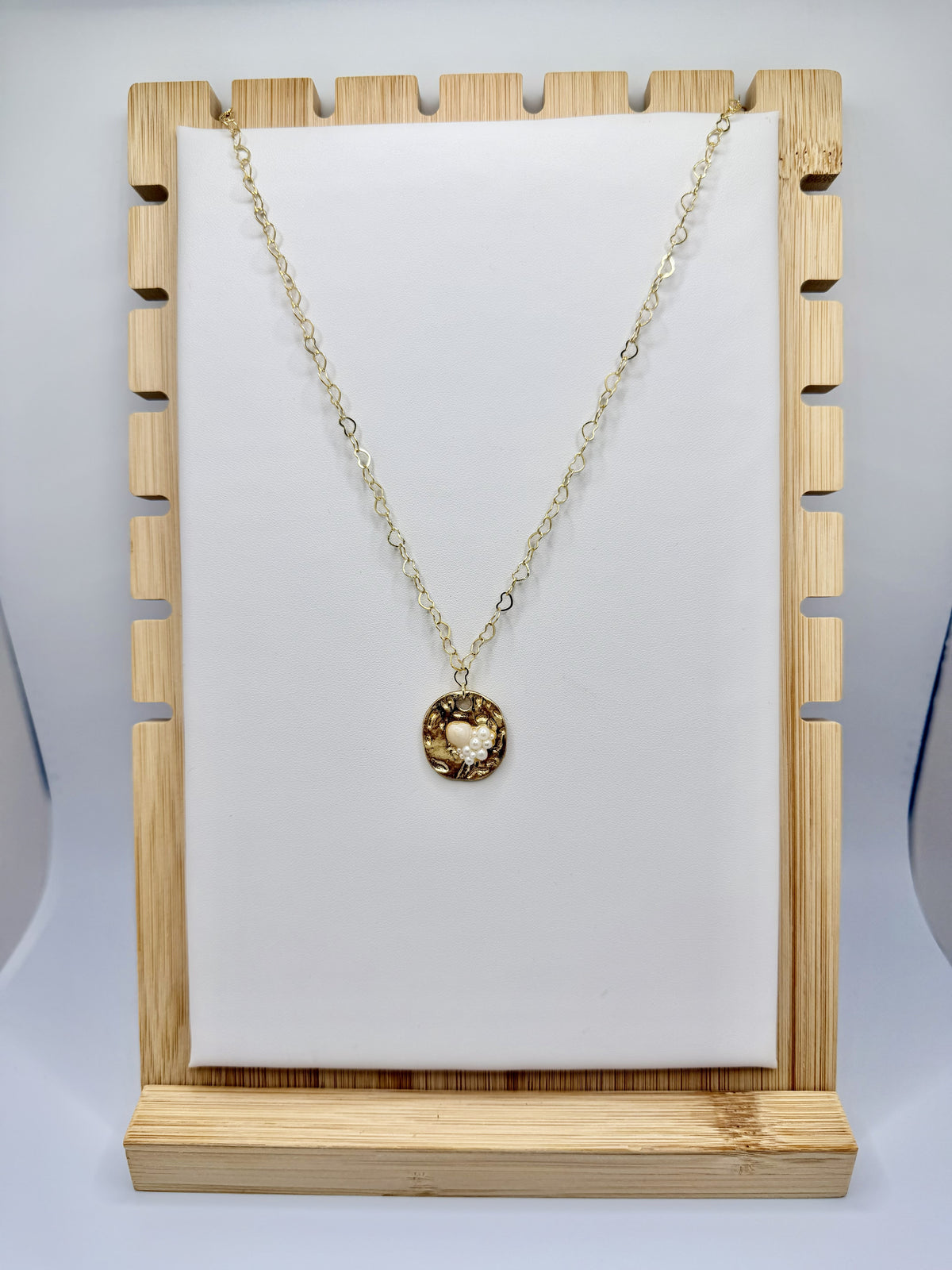 The Seabrook Pearl Medallion Necklace | A. Halliday & Co.