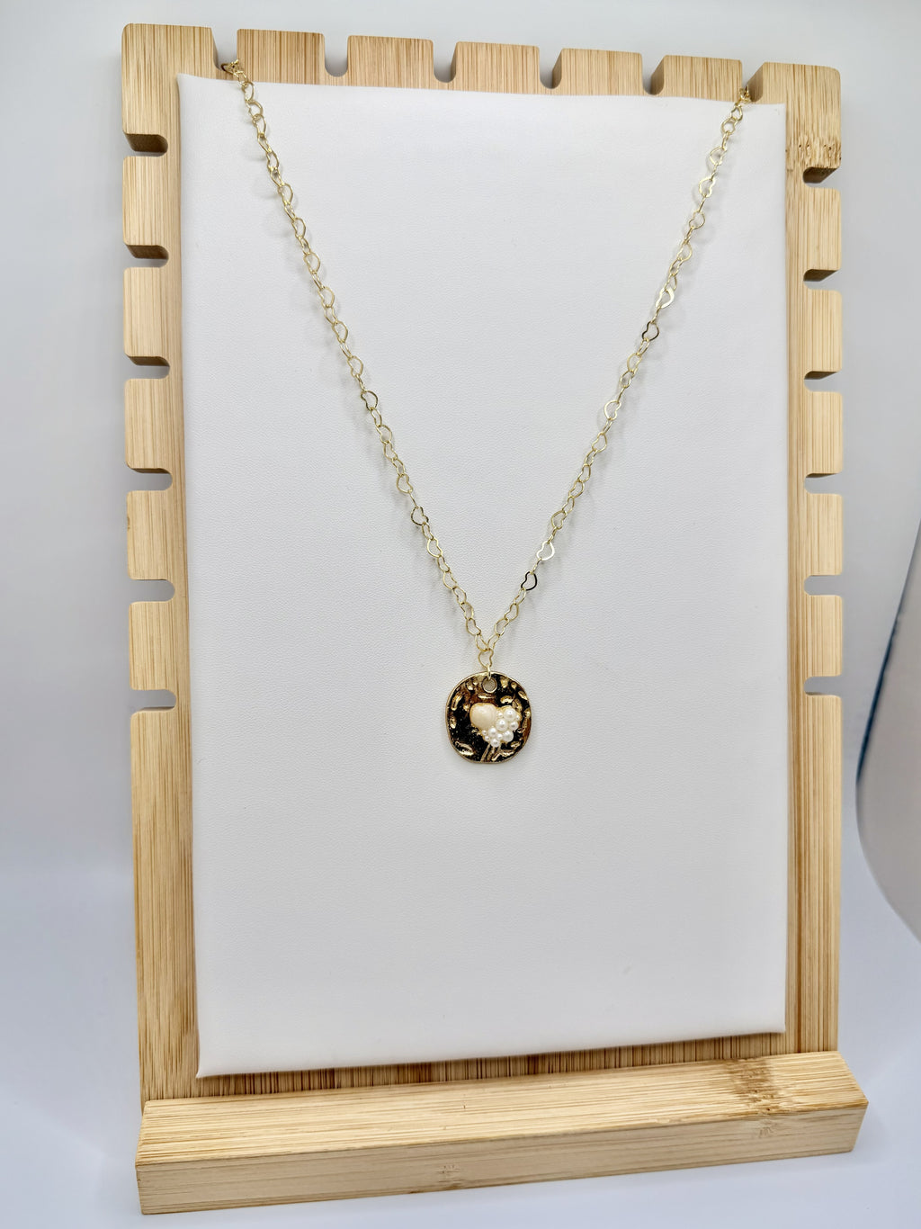 The Seabrook Pearl Medallion Necklace | A. Halliday & Co.