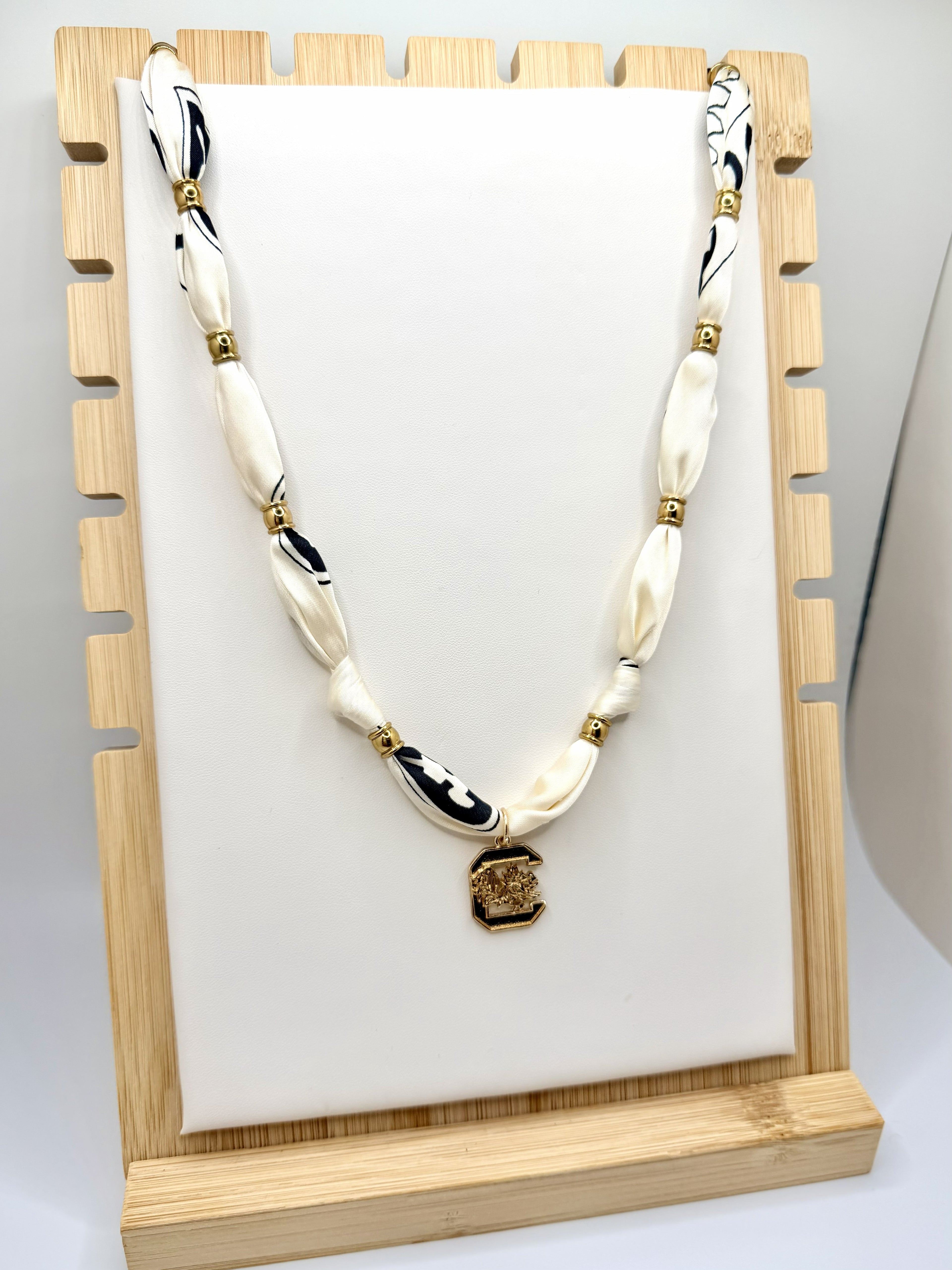 Carolina Scarf Gamecock Necklace | A. Halliday & Co.