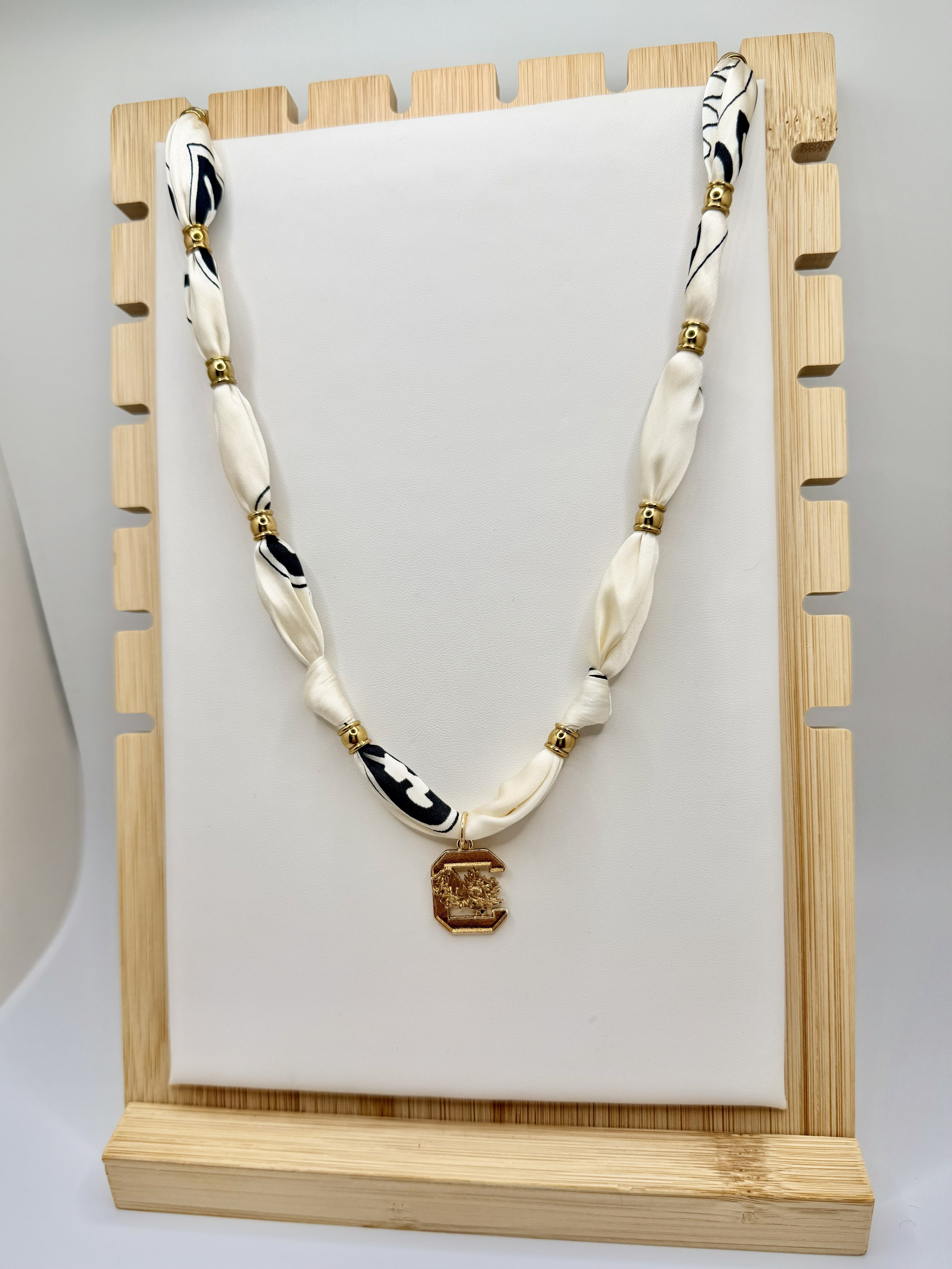 Carolina Scarf Gamecock Necklace | A. Halliday & Co.