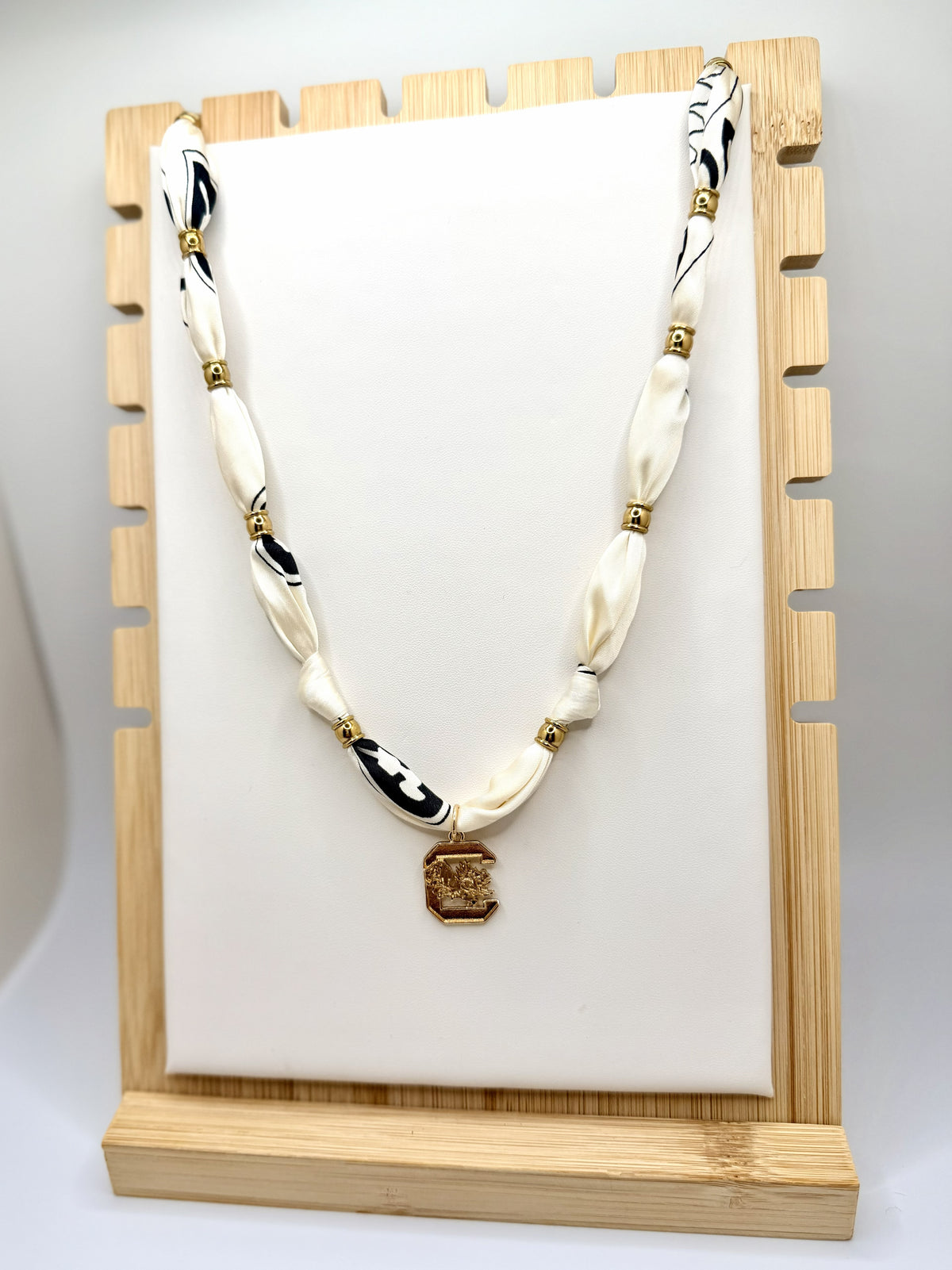 Carolina Scarf Gamecock Necklace | A. Halliday & Co.