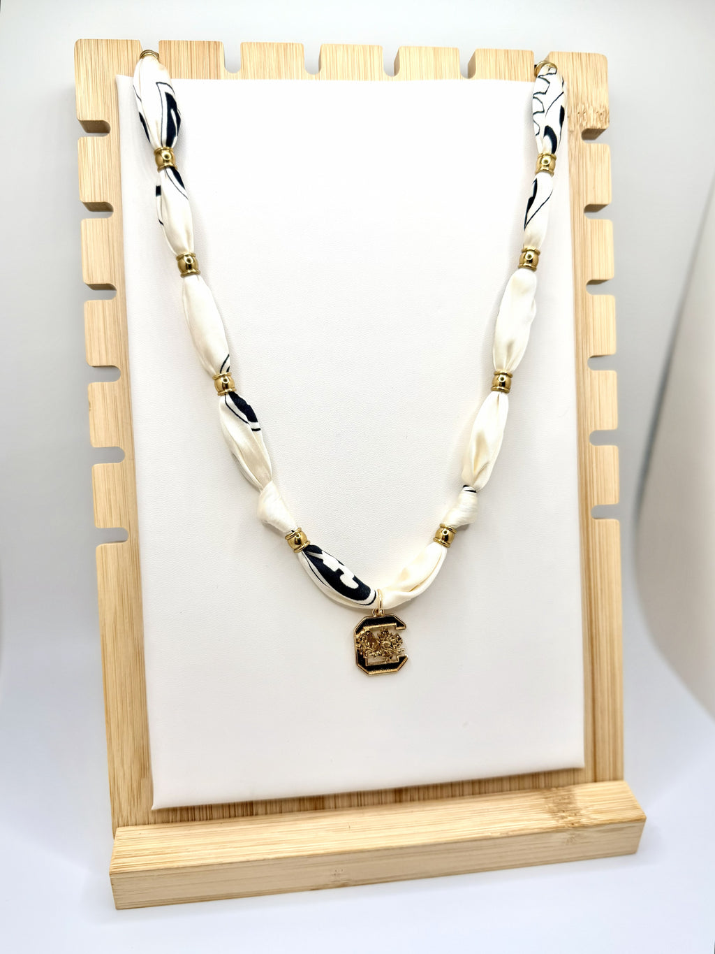 Carolina Scarf Gamecock Necklace | A. Halliday & Co.