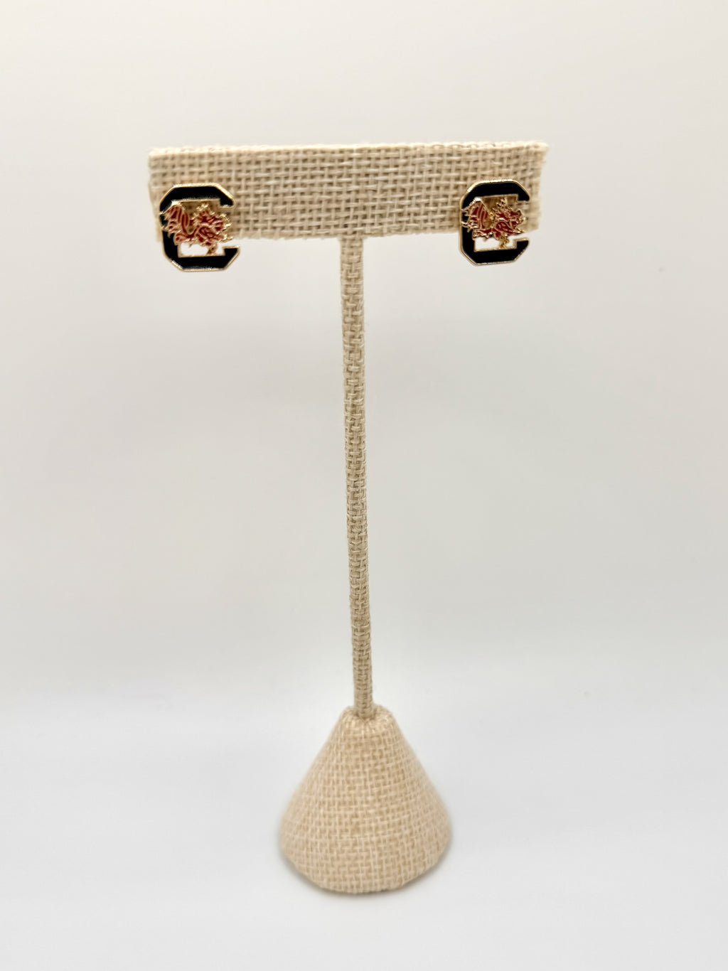 Carolina Spirit Gamecock Stud Earrings | A. Halliday & Co.