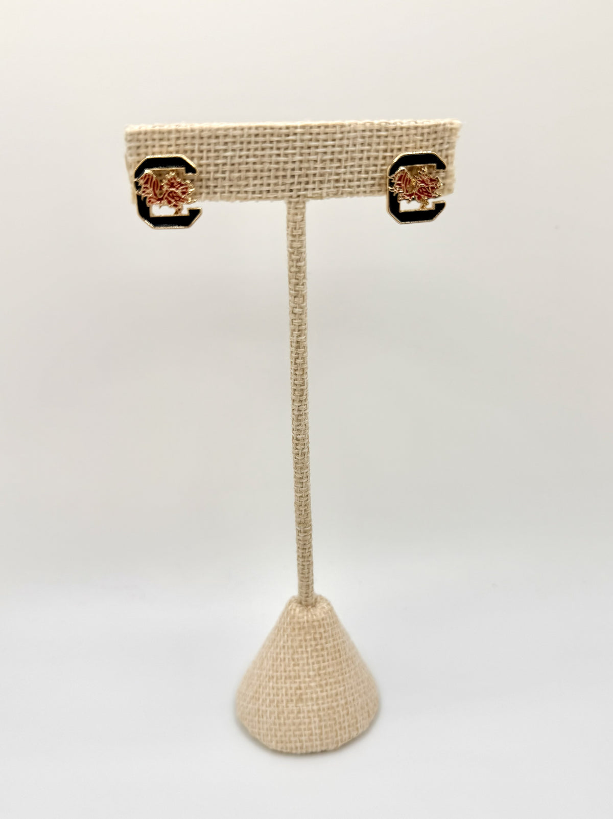 Carolina Spirit Gamecock Stud Earrings | A. Halliday & Co.