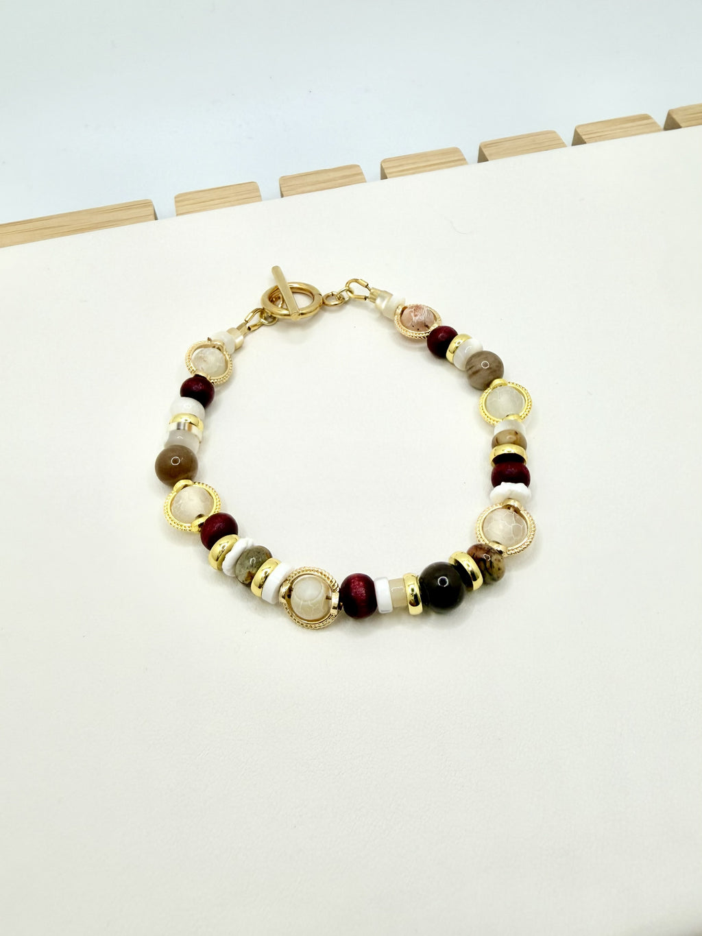 Carolina Heirloom Garnet Beaded Necklace | A. Halliday & Co.