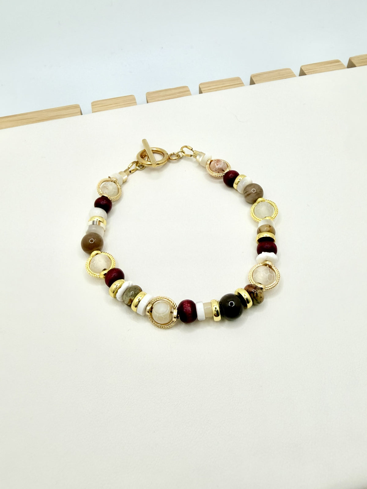 Carolina Heirloom Garnet Beaded Necklace | A. Halliday & Co.