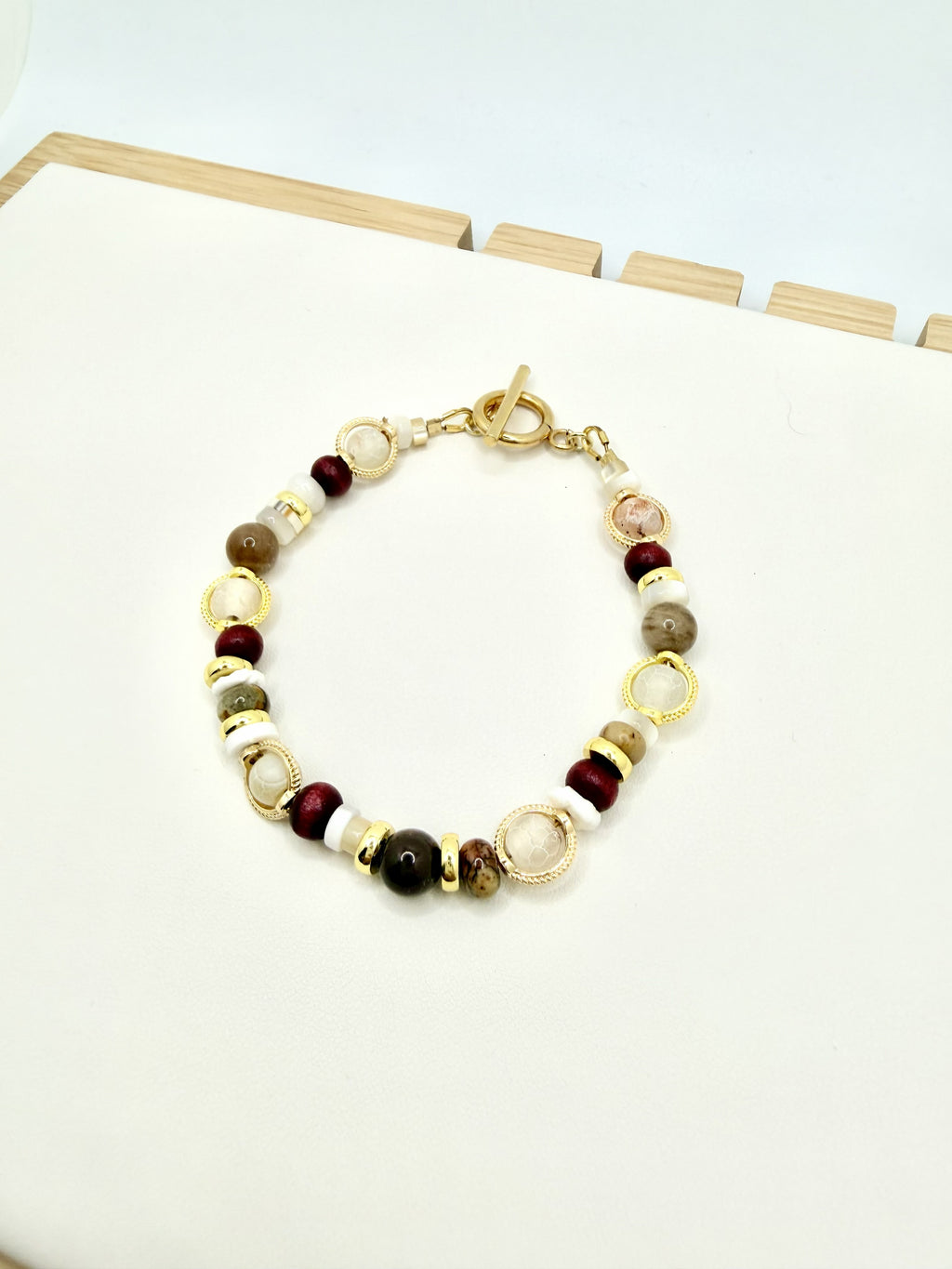 Carolina Heirloom Garnet Beaded Necklace | A. Halliday & Co.