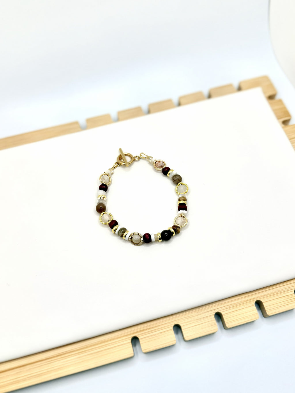 Carolina Heirloom Garnet Beaded Necklace | A. Halliday & Co.