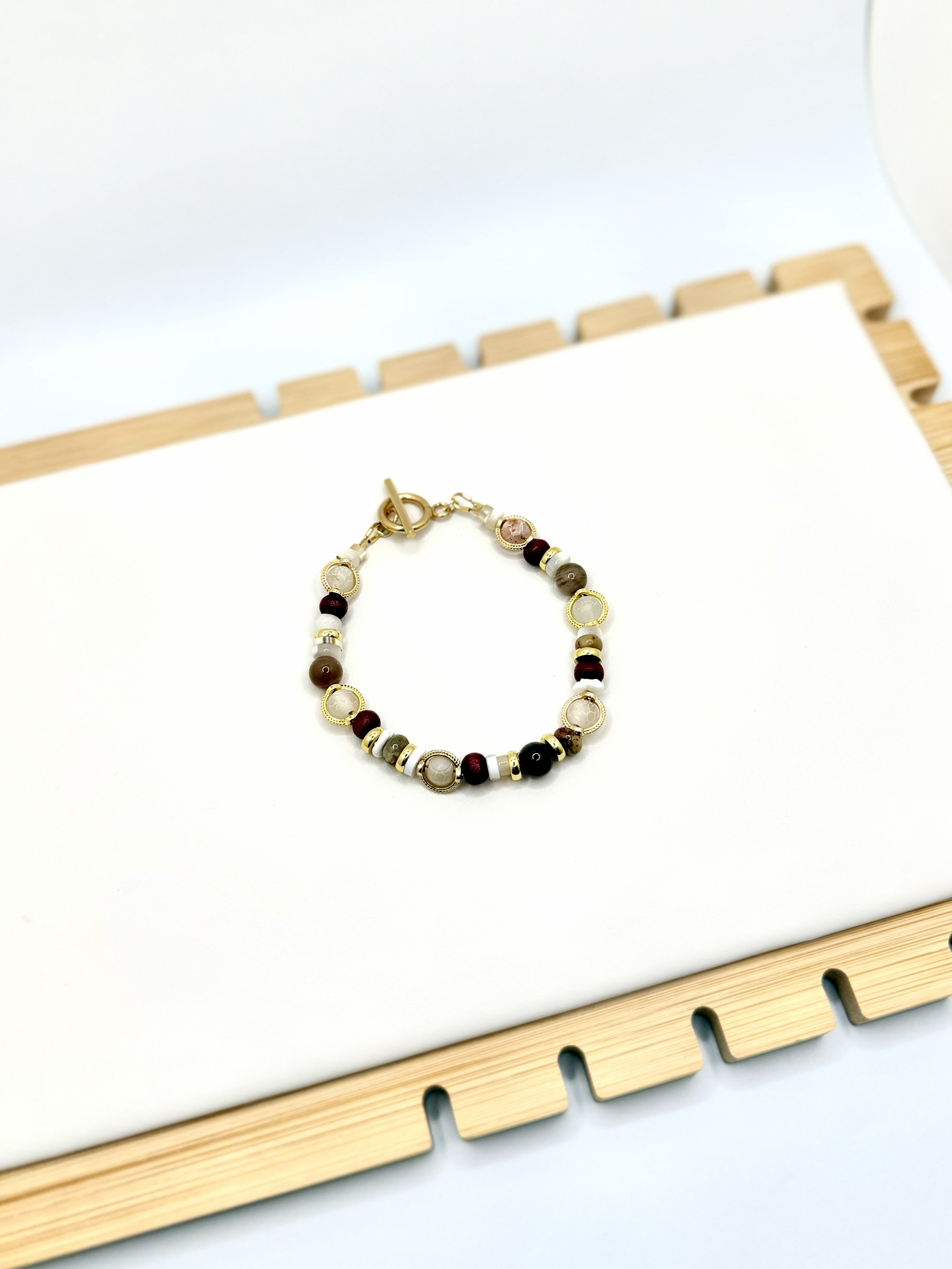Carolina Heirloom Garnet Beaded Necklace | A. Halliday & Co.