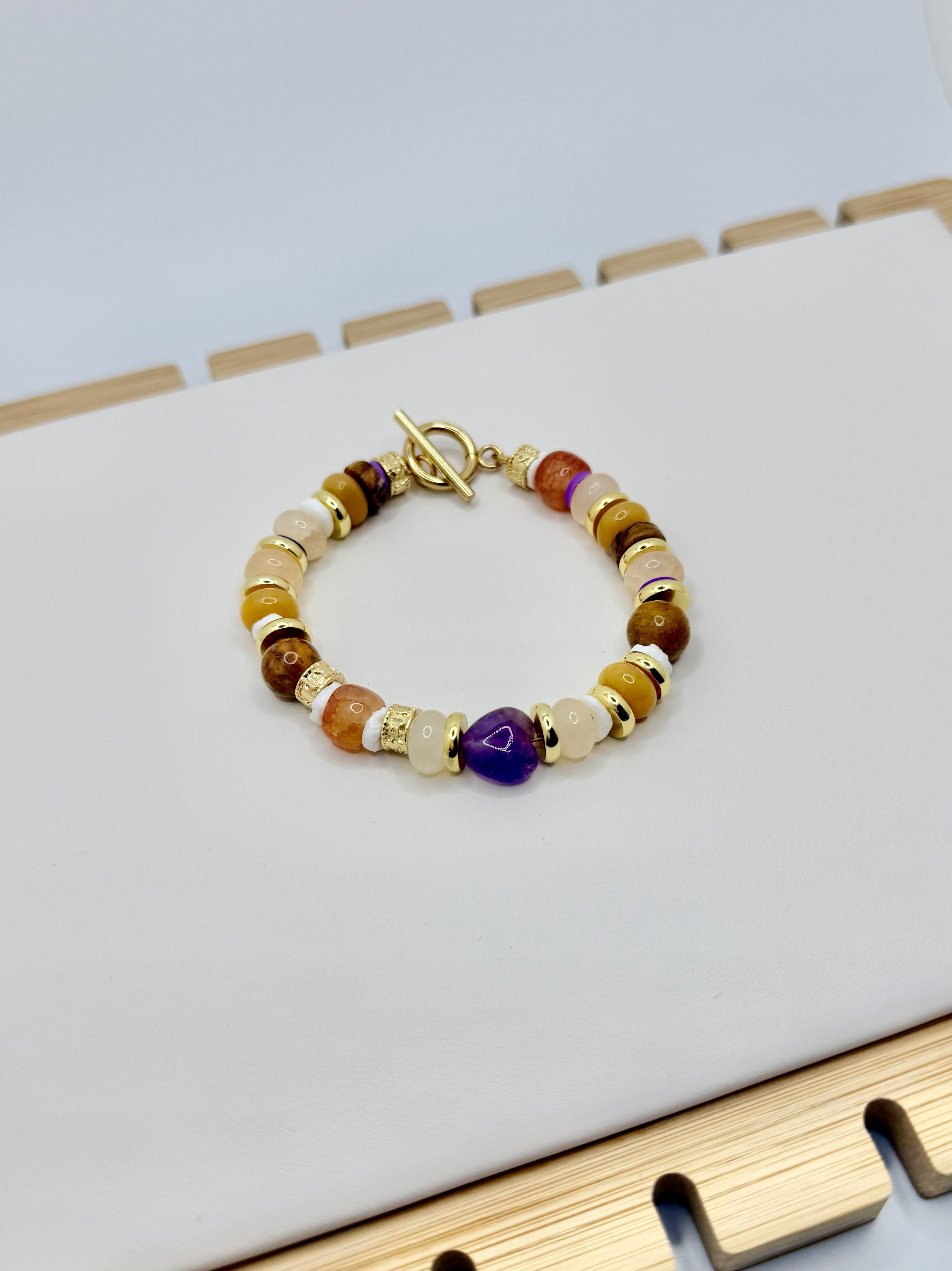 Death Valley Sunset Beaded Bracelet | A. Halliday & Co.