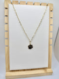 Tiger Paw Petite Clemson Necklace | A. Halliday & Co.