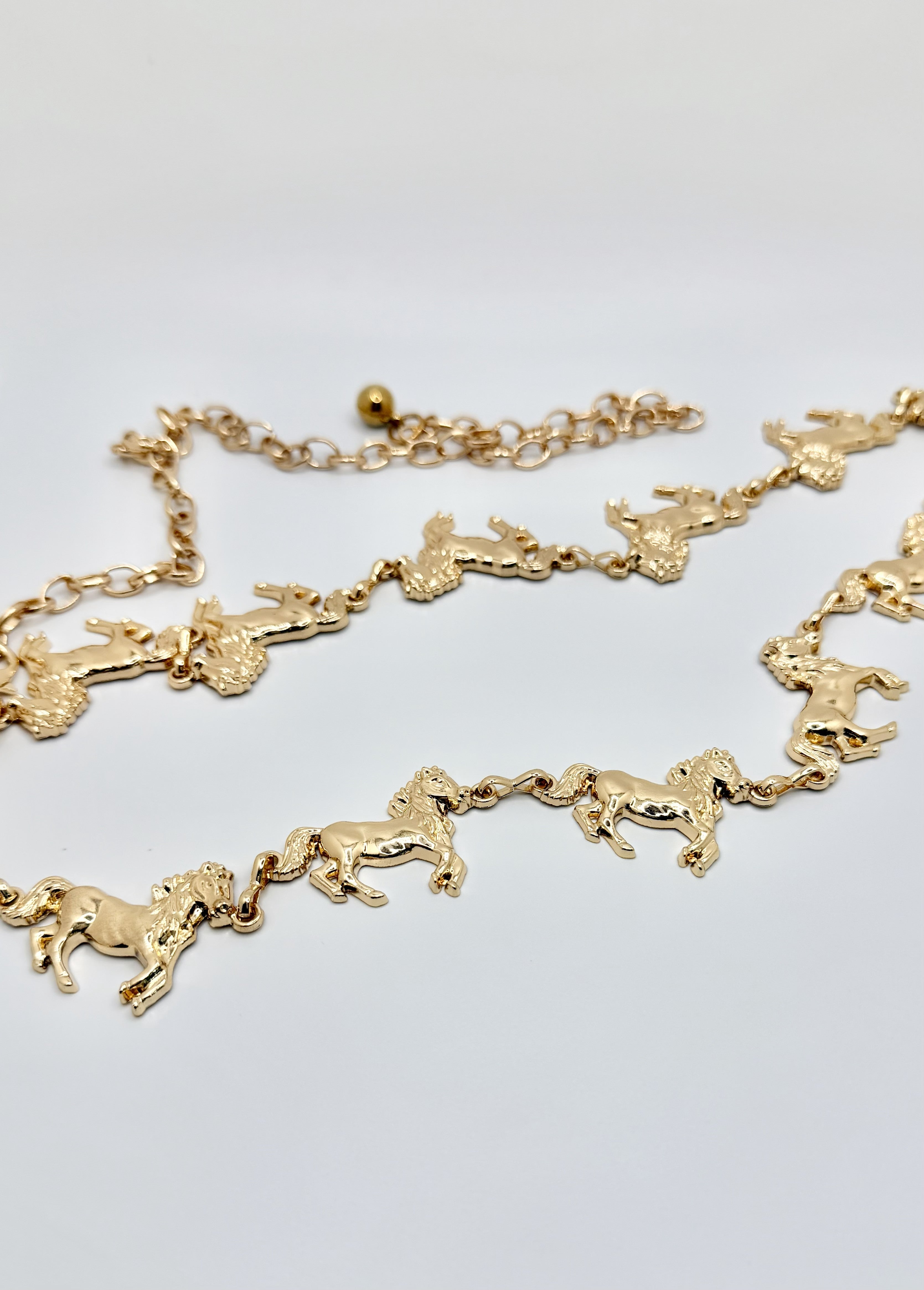 Golden Mustang Belt